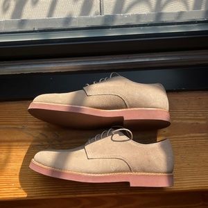 J. Crew Suede Lace-up Dress Shoes